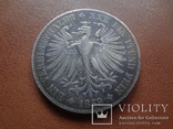 ТАЛЕР  1859  Франкфурт  серебро  (М.9.13)~, фото №4