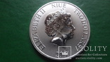 2  доллара  2017 Ниуэ Дартвейдер серебро унция999 (2.5.5)~, фото №4