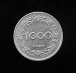 1000 Шиллингов 1924, Австрия, фото №2