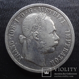 1 флорин 1890  Австро-Венгрия  серебро    (,I.6.5)~, фото №3