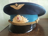 Фуражка парадна ВВС і ВДВ СССР зразка 1969 року., фото №2