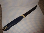Нож кухонный пила Tramontina inox stainless brazil, фото №5
