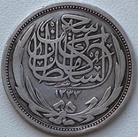 Британский Египет 10 пиастров 1917 год серебро, фото №3