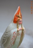 Ёлочная игрушка на прищепке ‘‘ Царевна- Лебедь ’’ из сказки. Из набора. Высота 12 см., фото №8