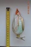 Ёлочная игрушка на прищепке ‘‘ Царевна- Лебедь ’’ из сказки. Из набора. Высота 12 см., фото №13