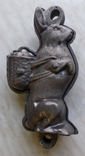 Чугунная форма для пасхальной выпечки *Кролик с корзиной*.Европа., фото №13