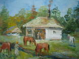 Картина Лошади на пастбище, фото №4