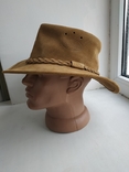 Новая кожаная шляпа Rouge Южная Африка р.56-57, фото №2