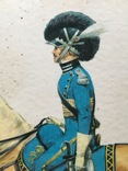 Картинка 220х275 мм, офицер конной артиллерии, Королевство Вюртемберг, 1811 г, фото №5
