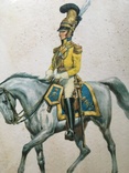 Картинка 220х275 мм, ротмистр конной гвардии, Королевство Саксония, 1810 г, фото №4
