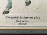 Картинка 220х275 мм, ротмистр конной гвардии, Королевство Саксония, 1810 г, фото №6