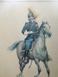 Картинка 270х330 мм, офицер 10-го кавалерийского полка, США, 1880 г, фото №4