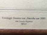 Картинка 270х330 мм, офицер 10-го кавалерийского полка, США, 1880 г, фото №8