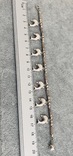 Серебряный браслет с подвесками дельфинами (серебро 925 пр, вес 14,9 гр), фото №5