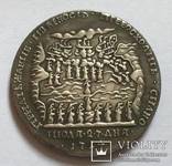 Петр 1 флотилия 1714 год копия медали, фото №3