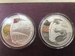 Набор из 12 монет. Китай 10 юаней. XXIX Летние олимпийские игры в Пекине, фото №7
