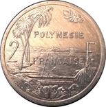 Французская Полинезия  2  франк 2005, фото №2