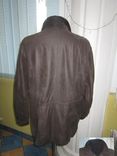 Большая кожаная мужская куртка ECHTES LEDER. Германия. Лот 840, фото №4