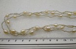 Бусы ожерелье натуральный жемчуг бисер, photo number 5