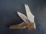 Нож,"вертушка" муж.туфель,ручная работа,СССР, фото №10