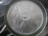 Слон серебряная монета серии "Большая пятерка" Южная Африка 2019г., фото №3
