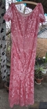 Вечернее платье кружевное макси 160 см, фото №9