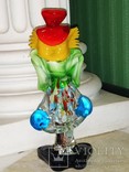 Клоун цветное стекло Мурано 21 см, фото №6