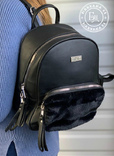 Оригинальный женский рюкзак черный, фото №2