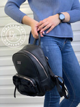 Оригинальный женский рюкзак черный, фото №7