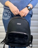Оригинальный женский рюкзак черный, фото №8
