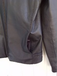 Легкая весеняя кожаная куртка ZERO uk14, фото №6
