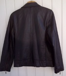 Легкая весеняя кожаная куртка ZERO uk14, фото №7