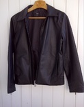Легкая весеняя кожаная куртка ZERO uk14, фото №11