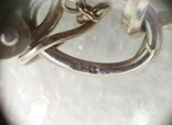 Винтажный браслет с замком серебро клейма Англия 925, photo number 4