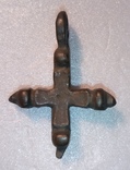 Крест КР в оловянистой бронзе, фото №2