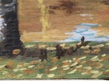 Картина Пейзаж большая 67.5х126.5 с рамой подписаная., фото №3