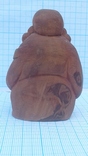 Статуэтка деревянная Хотэй с пером, фигурка Хотей, фото №4