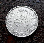 5 пиастров  Египет 1939 состояние серебро, фото №3