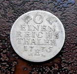 1/6 талера Германия (Пруссия) 1775 состояние серебро, фото №6