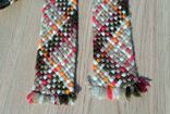 Шерстяной плетенный вязаный галстук, photo number 4