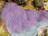 Мягкая игрушка фиолетовая собачка, фото №6