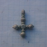 Шароконечный крест кр серебро копия, фото №2