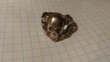 Перстень Адамова голова серебро 84, фото №2