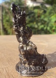 Серебряная статуэтка буддийского  божества, фото №7