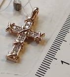 Крест с бриллиантами, фото №3