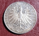 2 гульдена 1856 год Франкфурт, фото №5