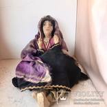 Старинная арабская кукла из верблюжей шерсти. Персия конец 19 века, фото №3