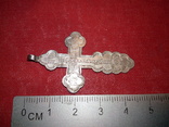 Крестик серебро 84, фото №4
