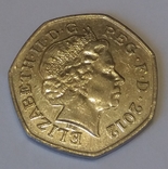 Велика Британія 50 пенсів, 2012, фото №3