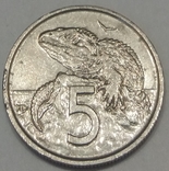 Нова Зеландія 5 центів, 1975, фото №2